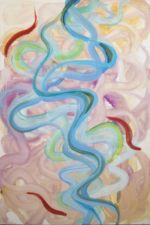 Jumping Course by Connor McManus | Acrylic on canvas Jumping Course